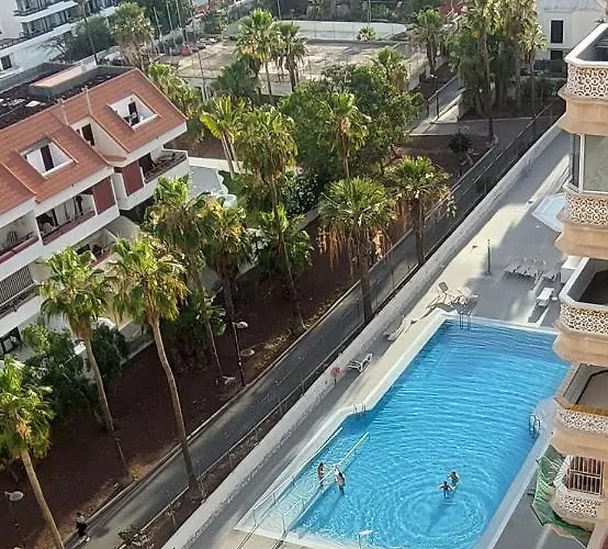 Margarita Con Piscina En Playa Honda, Playa Americas 아파트 아로나